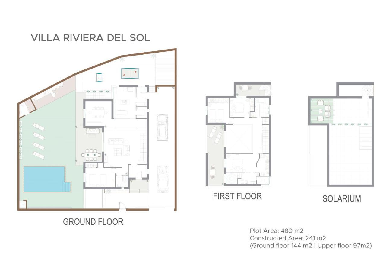 Vacation Marbella I Villa Riviera Del Sol, Private Pool, Jacuzzi, Walking Distance To The Beach Malaga Exterior photo